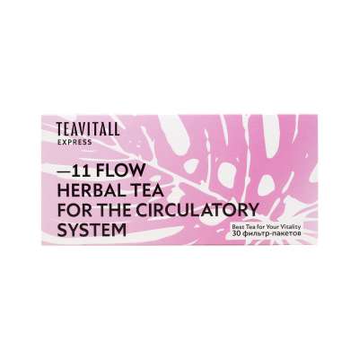 <TeaVitall Express Flow 11, 30 фильтр-пакетов