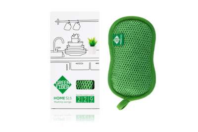 Green Fiber HOME S15, Губка для мытья посуды